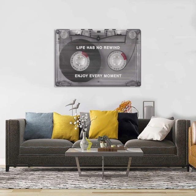 Amazon.com: Life Has No Rewind Enjoy Every Moment-Inspirational